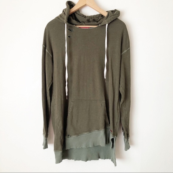 n:PHILANTHROPY Tops - n:PHILANTHROPY Gamble Sweatshirt Green Hoodie
